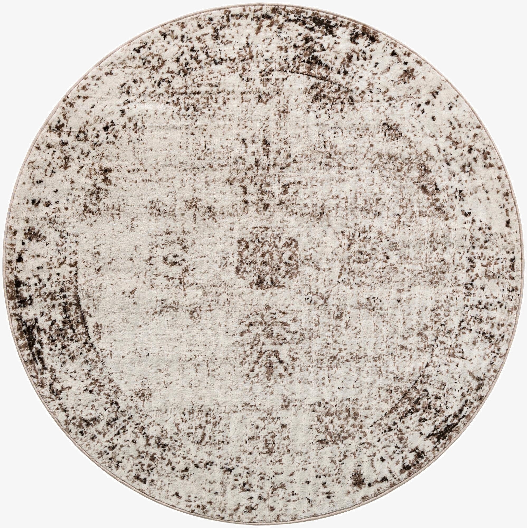  5' 3 x 5' 3 Monte Carlo Round Rug