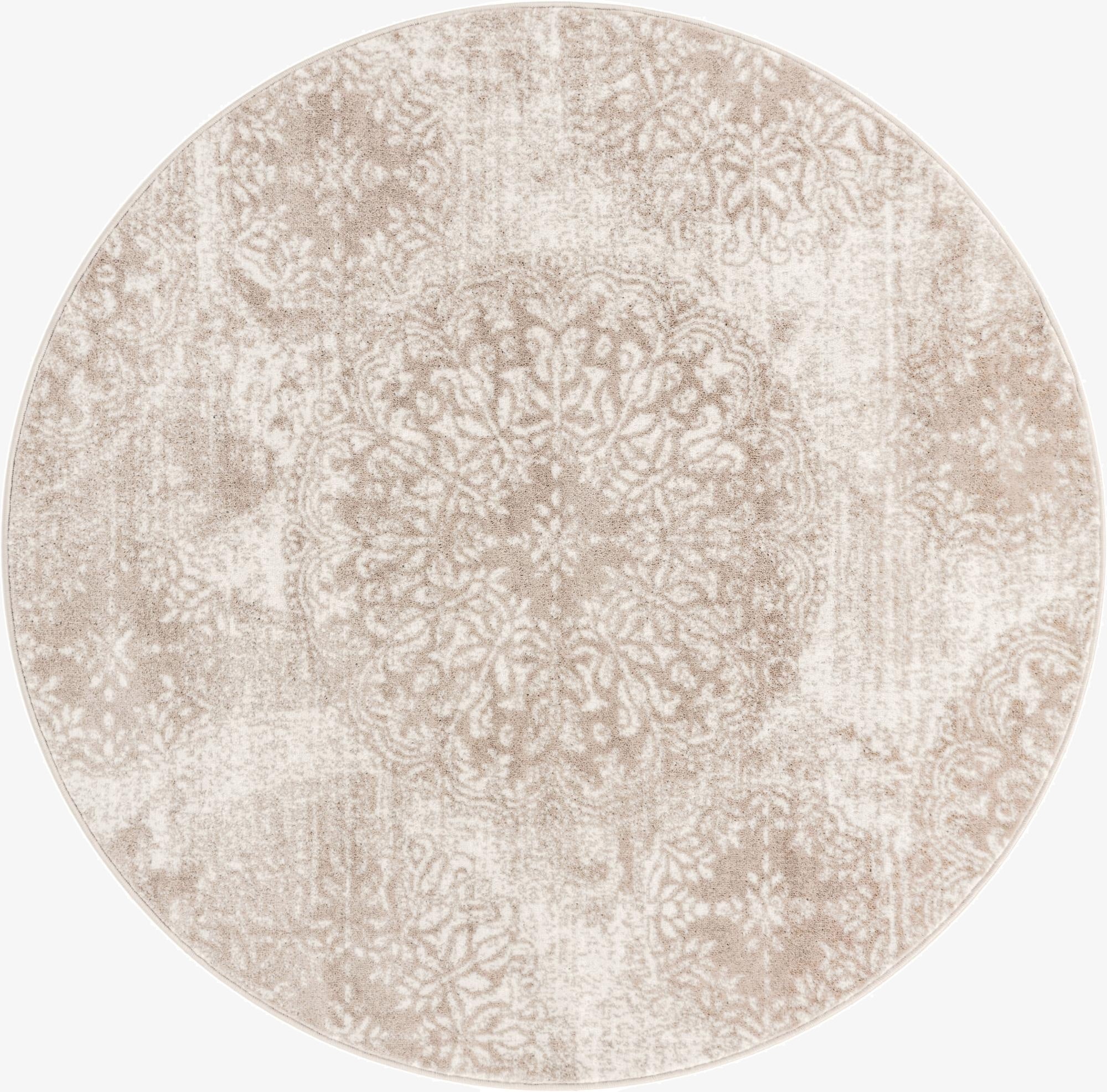  5' 3 x 5' 3 Monte Carlo Round Rug