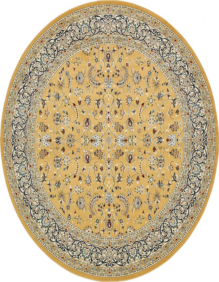 Detail image of  10' x 10' Nain Design Round Rug