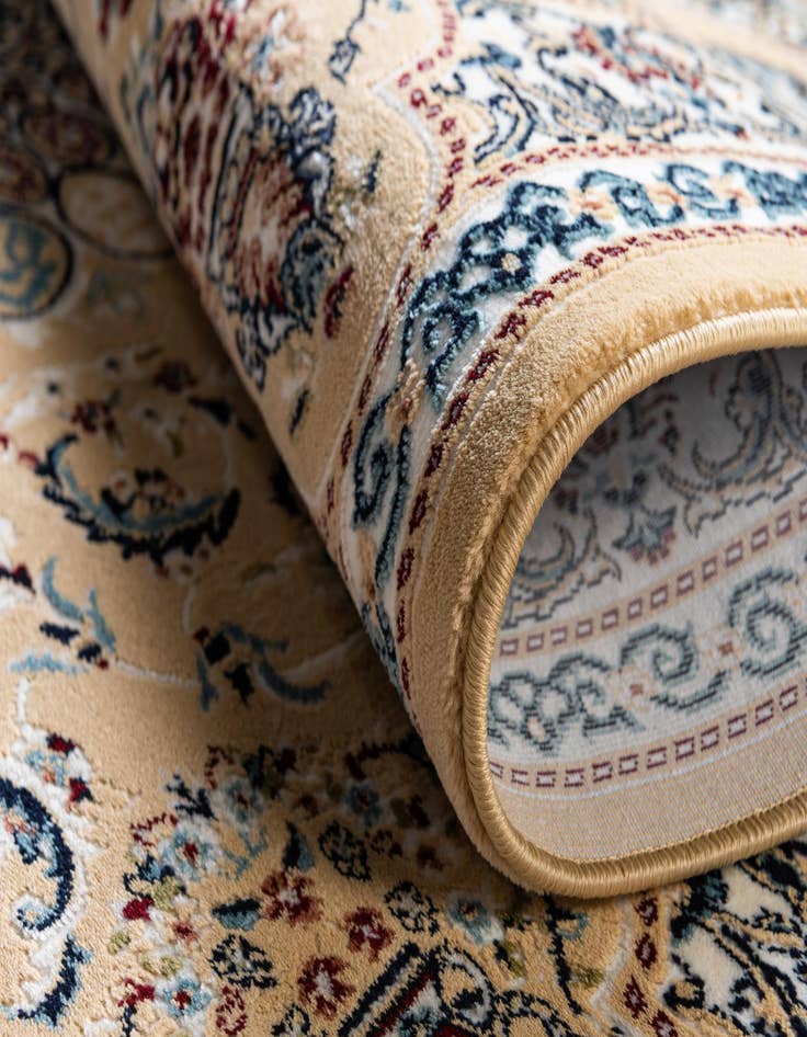 Detail image of 5' x 5' Nain Design Round Rug