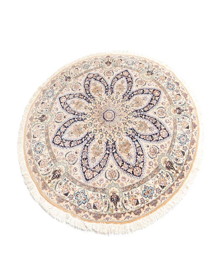 Detail image of  6' 9 x 6' 10 Nain Round Rug