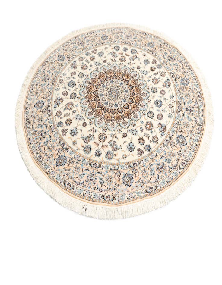Detail image of  6' 6 x 6' 7 Nain Round Rug