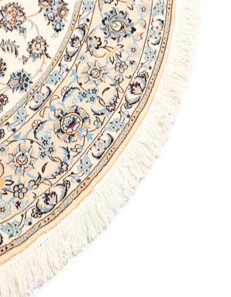 Detail image of  6' 6 x 6' 7 Nain Round Rug