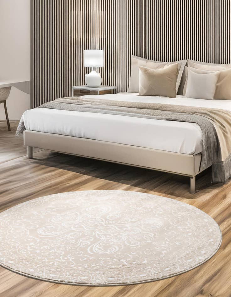 Detail image of  10' 8 x 10' 8 Nepal Round Rug