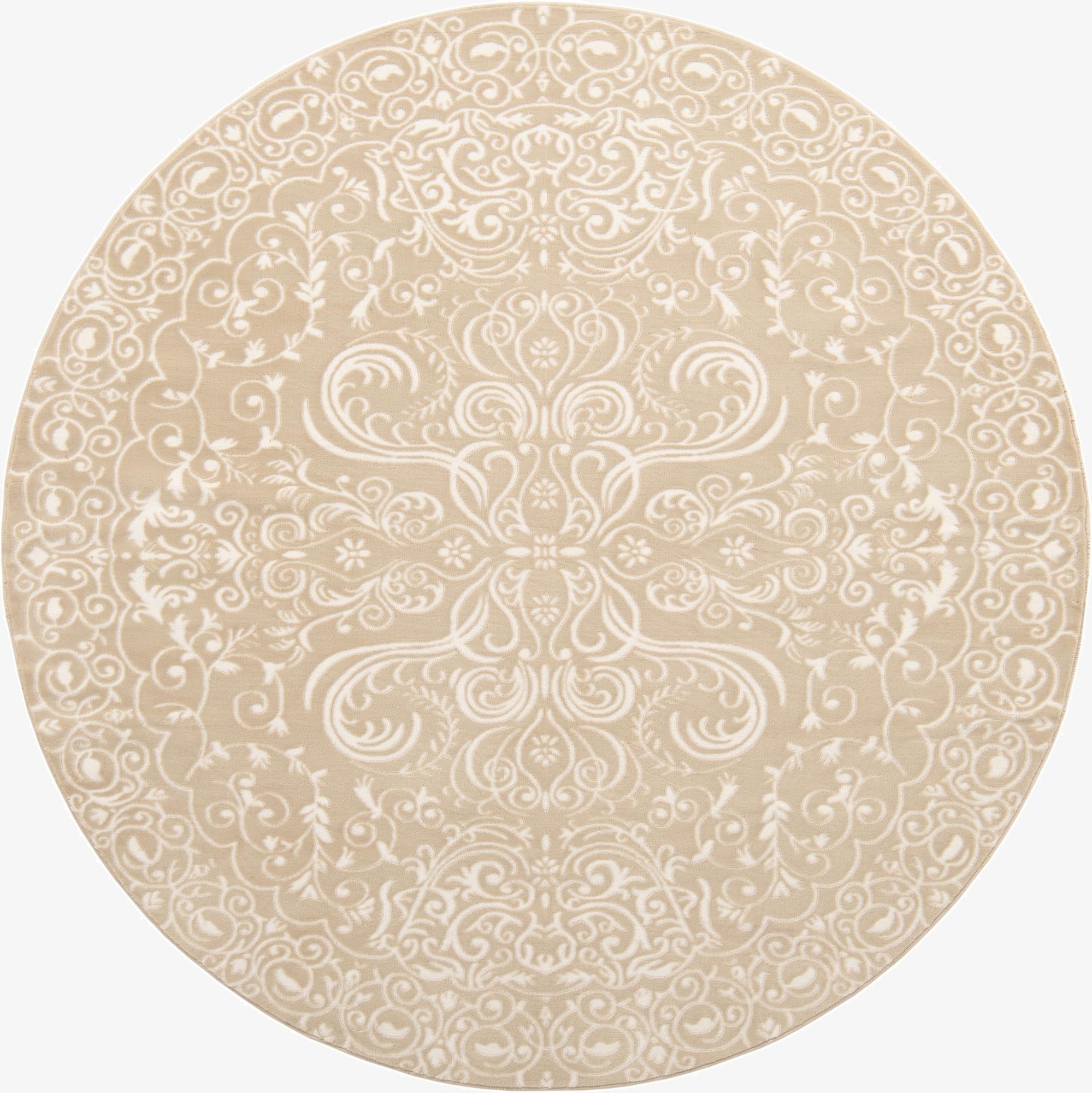  7' 10 x 7' 10 Nepal Round Rug