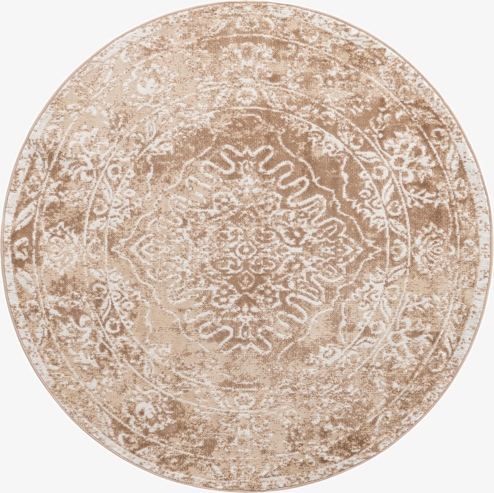 5' 3 x 5' 3 Oxford Round Rug