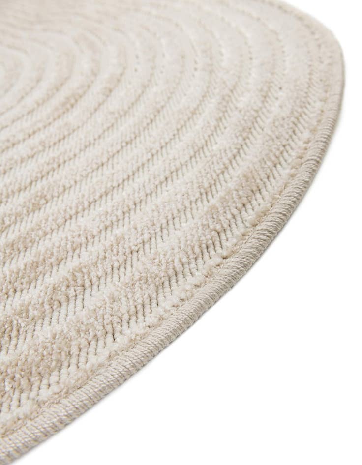 Detail image of  3' x 3'  Washable Sabrina Soto Indoor / Outdoor Round Rug