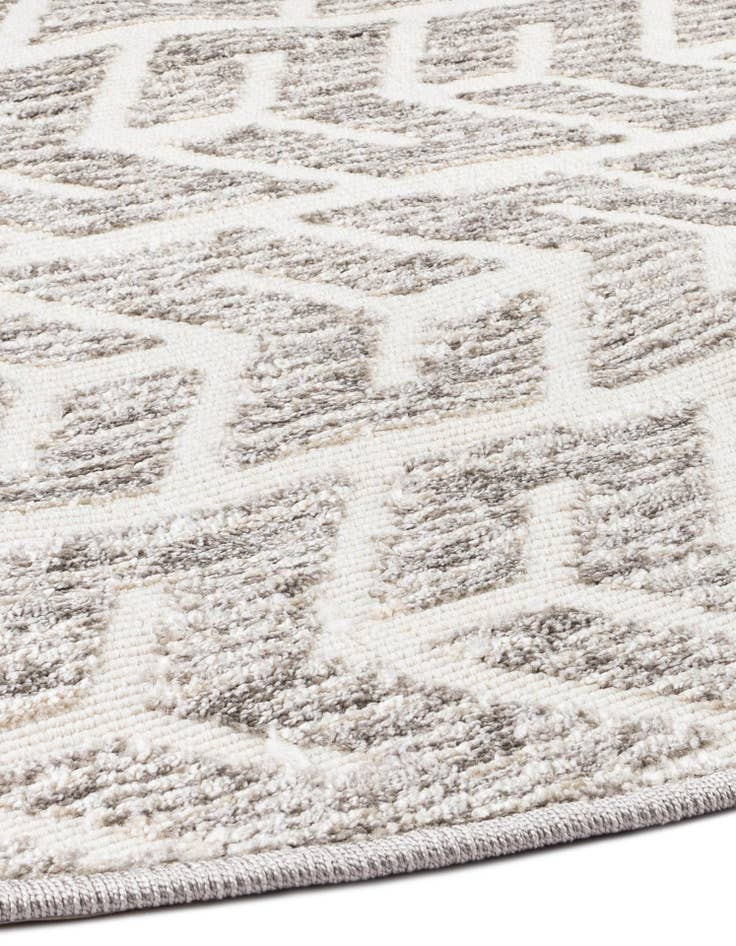 Detail image of  8' x 8'  Washable Sabrina Soto Aston Indoor / Outdoor Round Rug