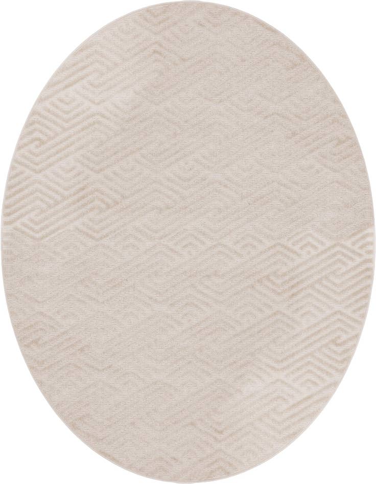 Detail image of  8' x 8'  Washable Sabrina Soto Hudson Indoor / Outdoor Round Rug