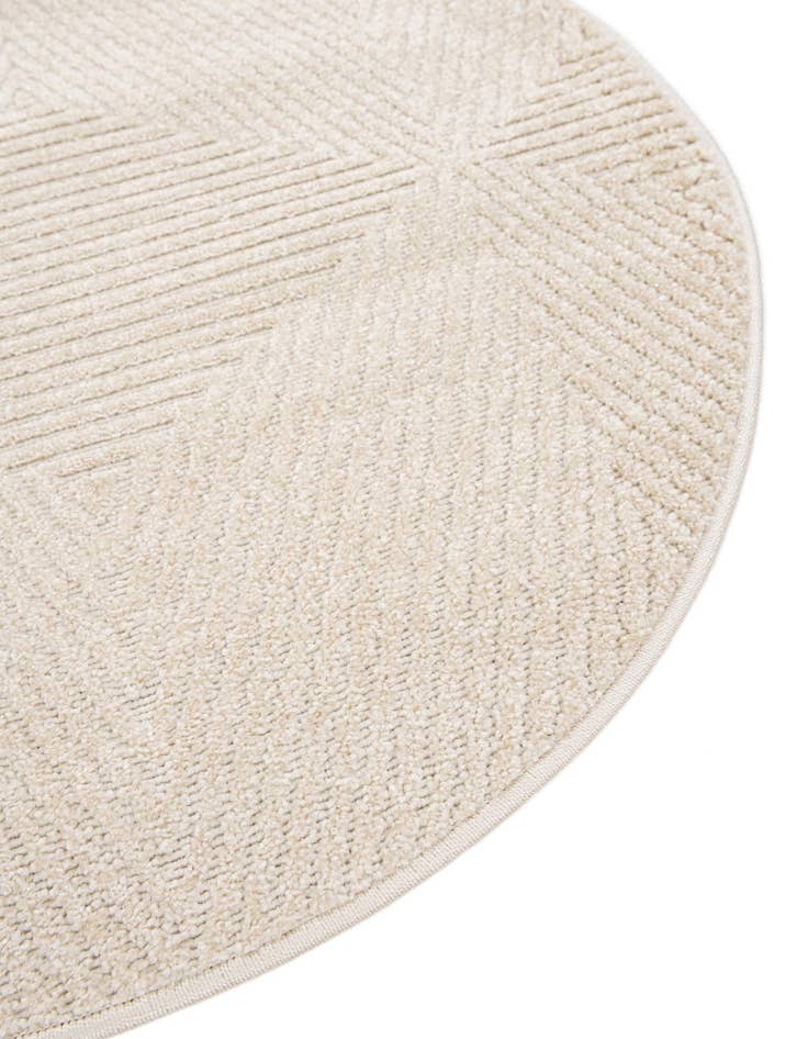 Detail image of  7' 10 x 7' 10  Washable Sabrina Soto Indoor / Outdoor Round Rug