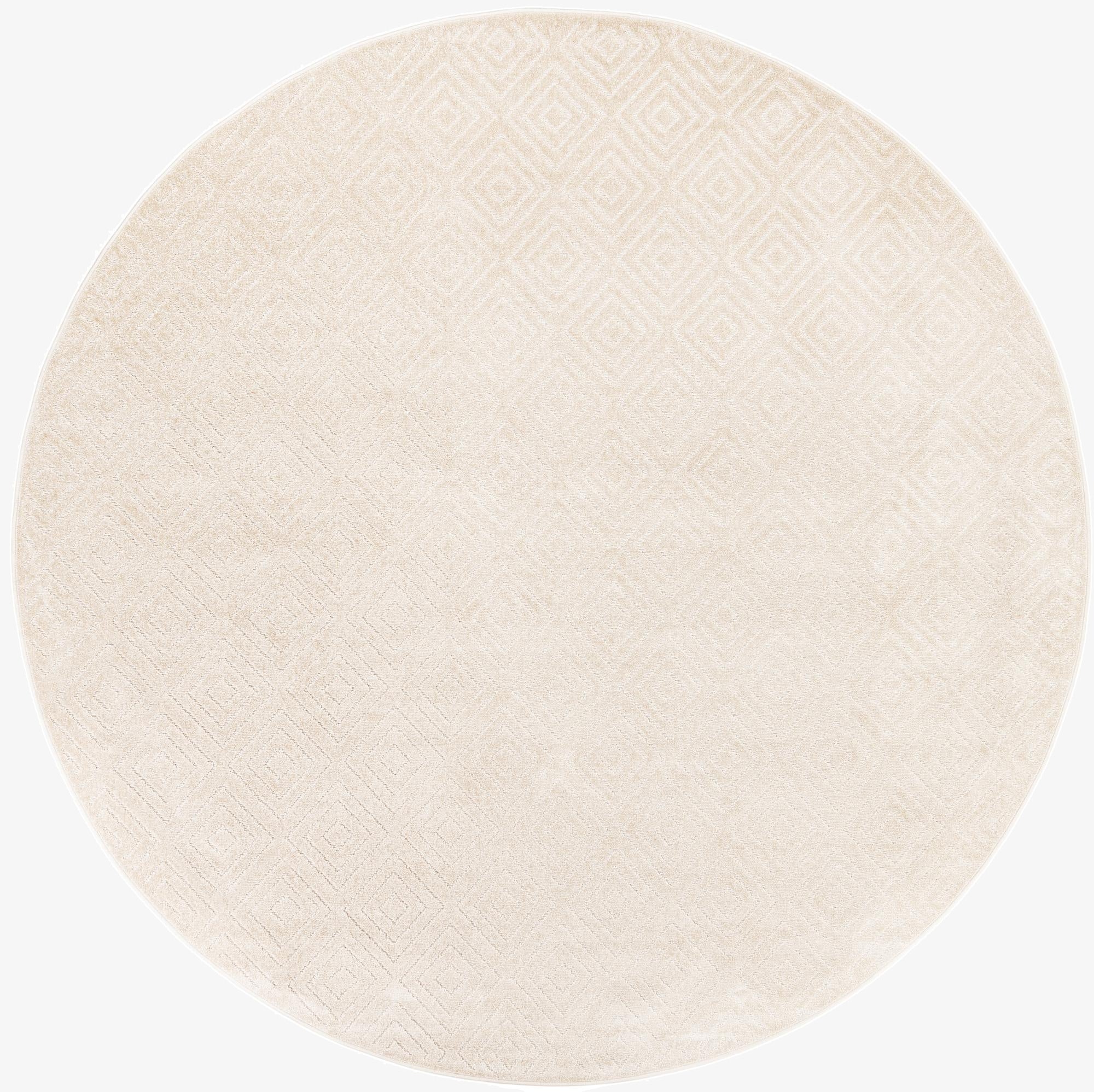 10' x 10'  Washable Sabrina Soto Indoor / Outdoor Round Rug