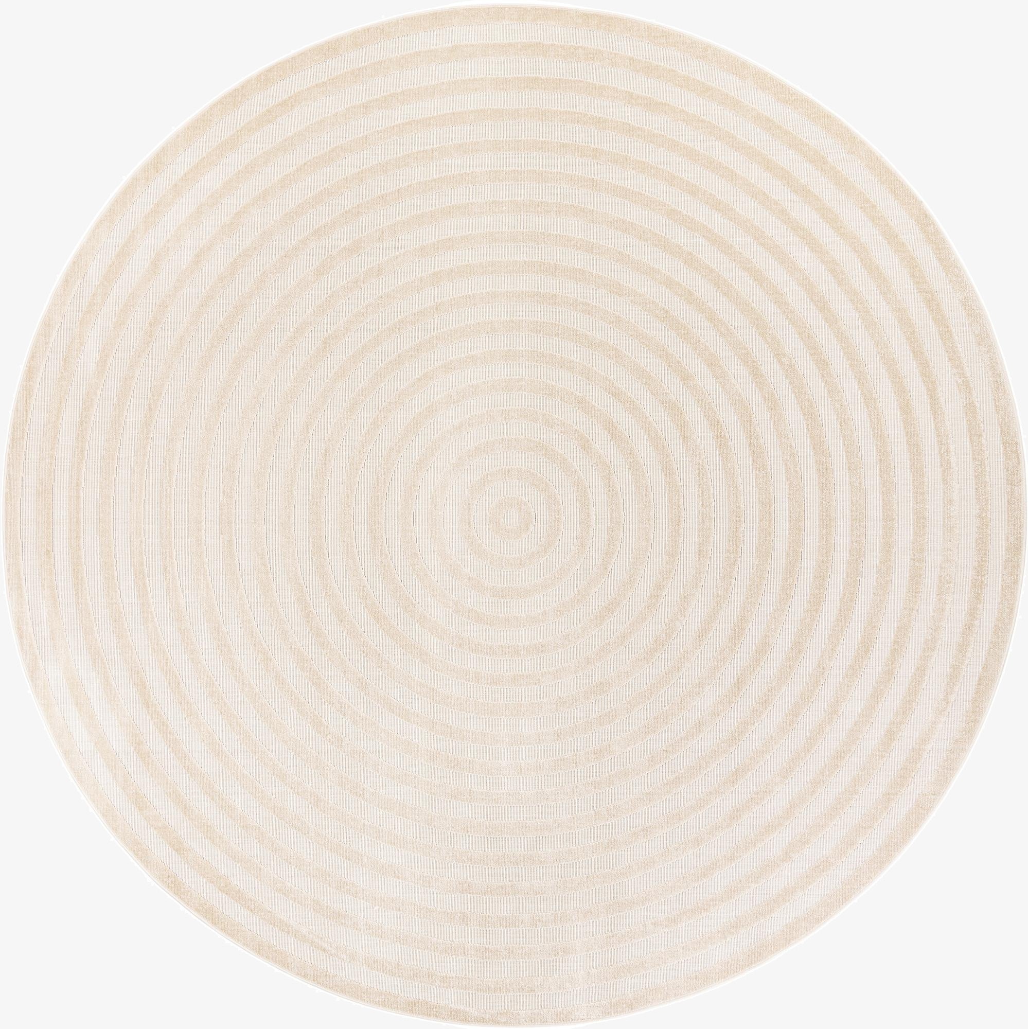  10' x 10'  Washable Sabrina Soto Indoor / Outdoor Round Rug