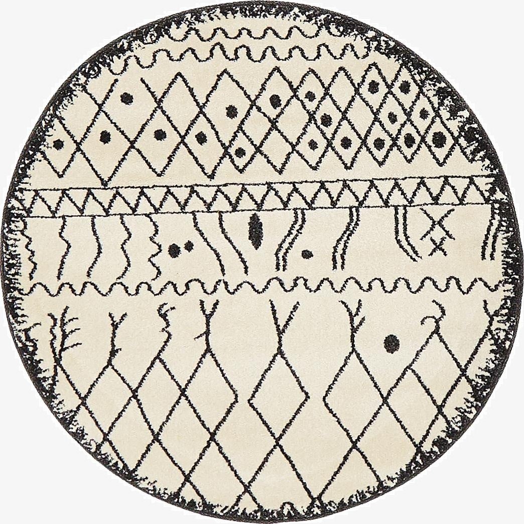  3' 3 x 3' 3 Titania Round Rug