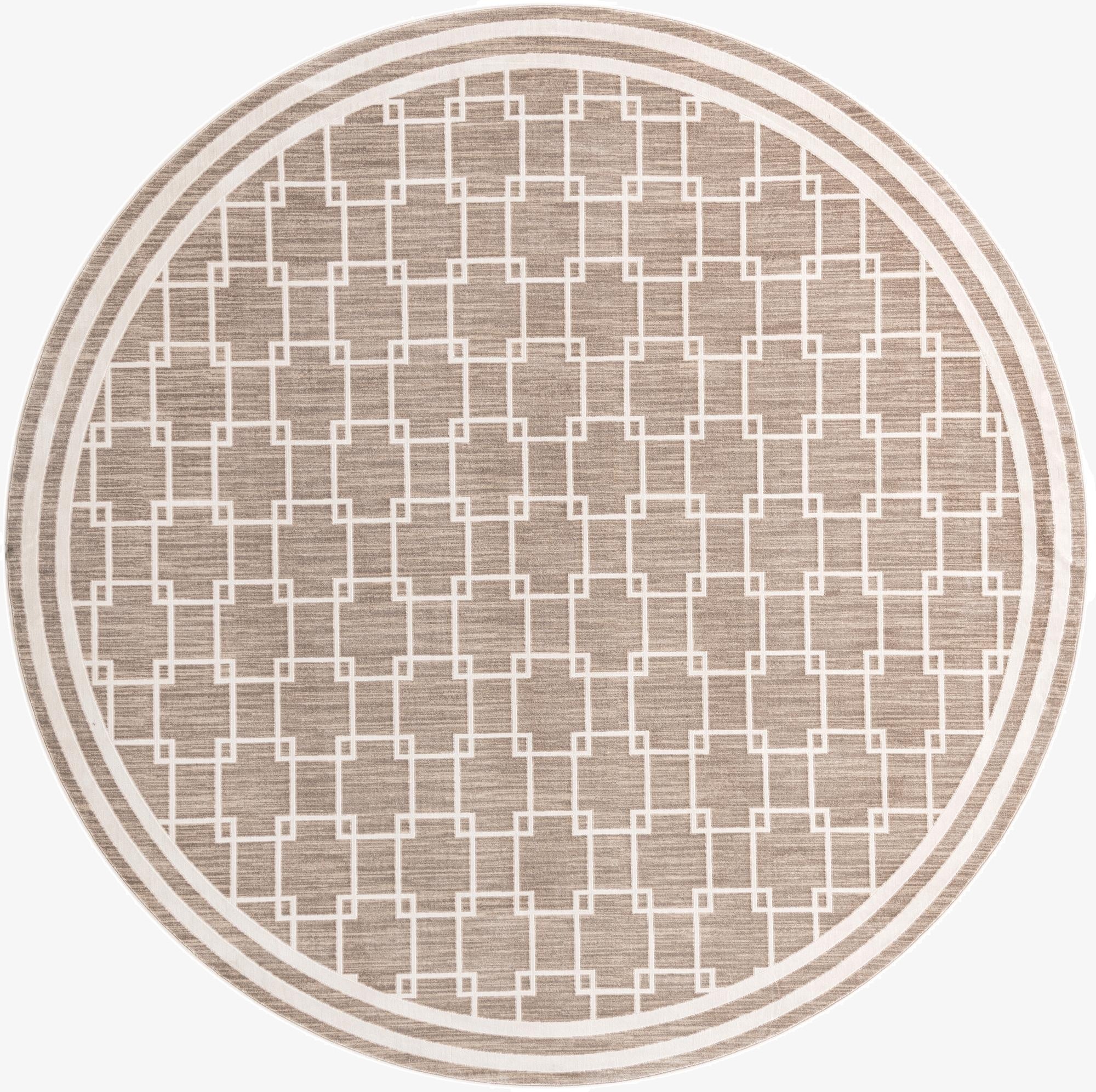 Jill Zarin 10' x 10' Metropolitan Uptown Round Rug