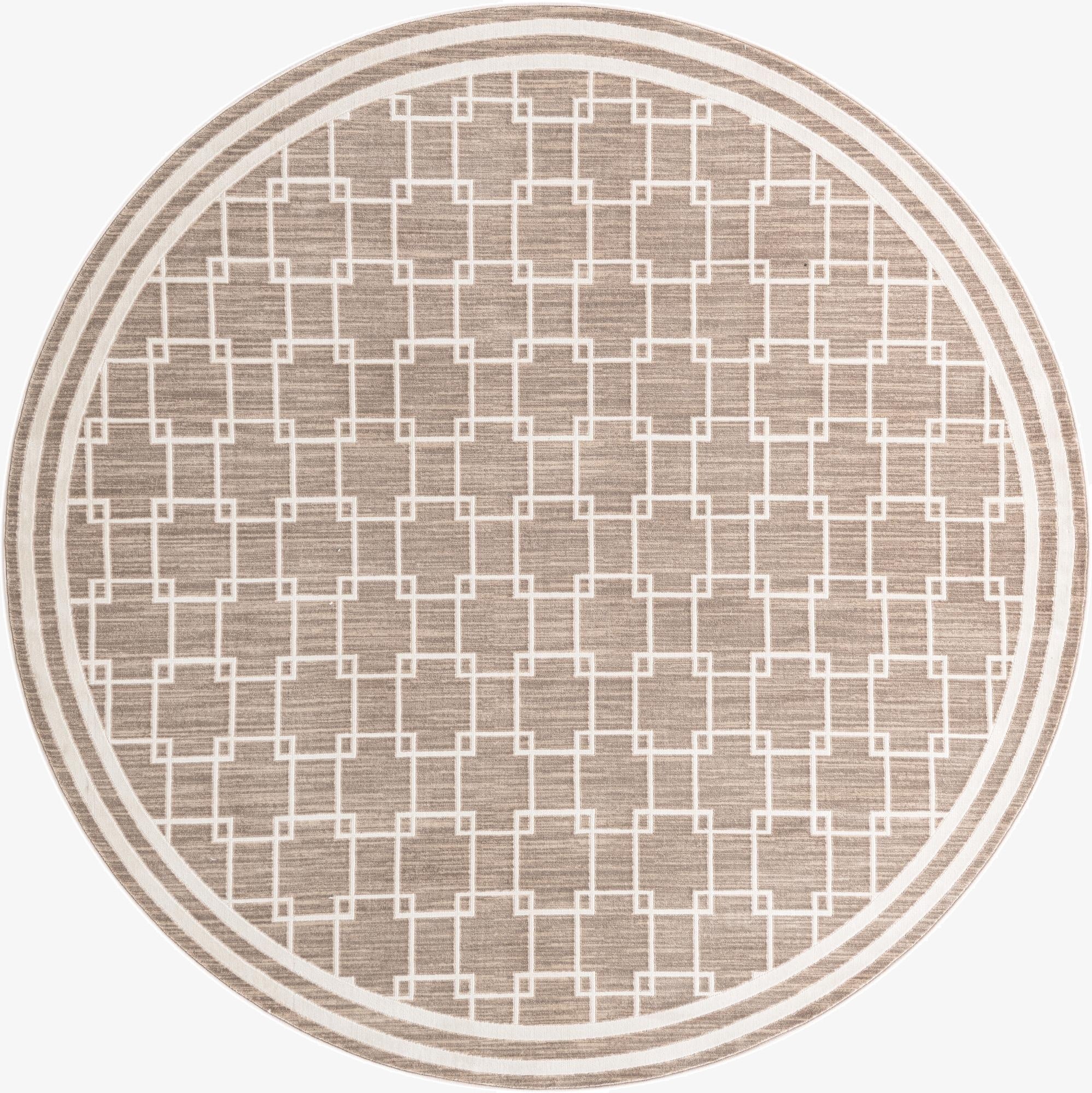Jill Zarin 7' 10 x 7' 10 Metropolitan Uptown Round Rug
