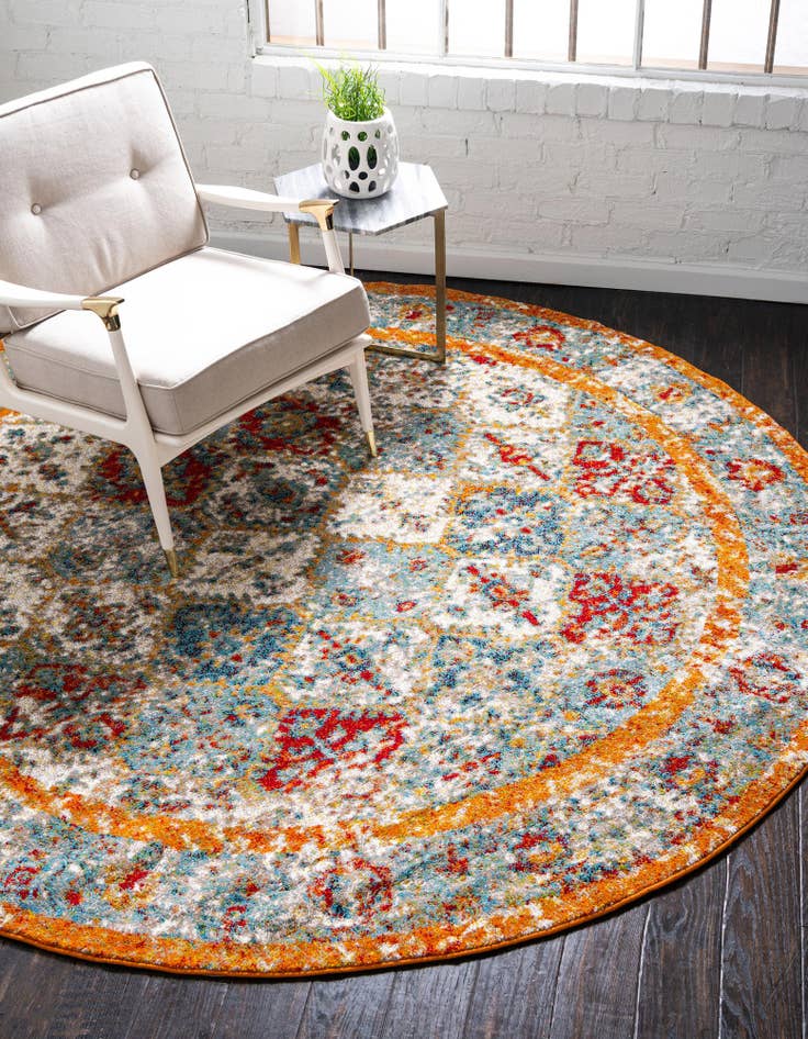 Detail image of  8' x 8' Veneto Round Rug
