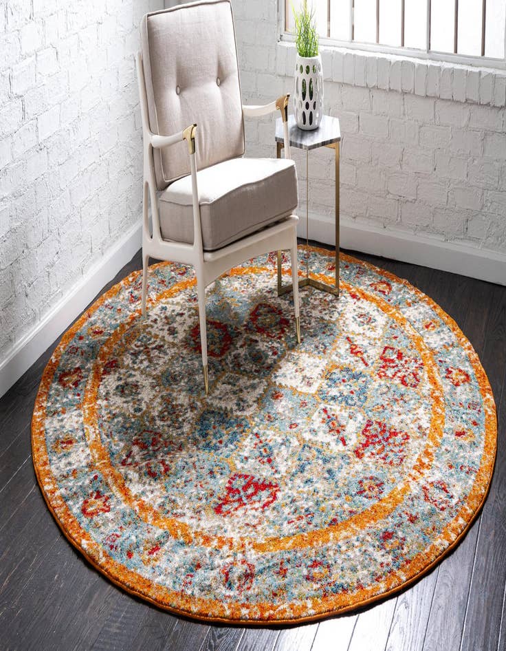 Detail image of  8' x 8' Veneto Round Rug