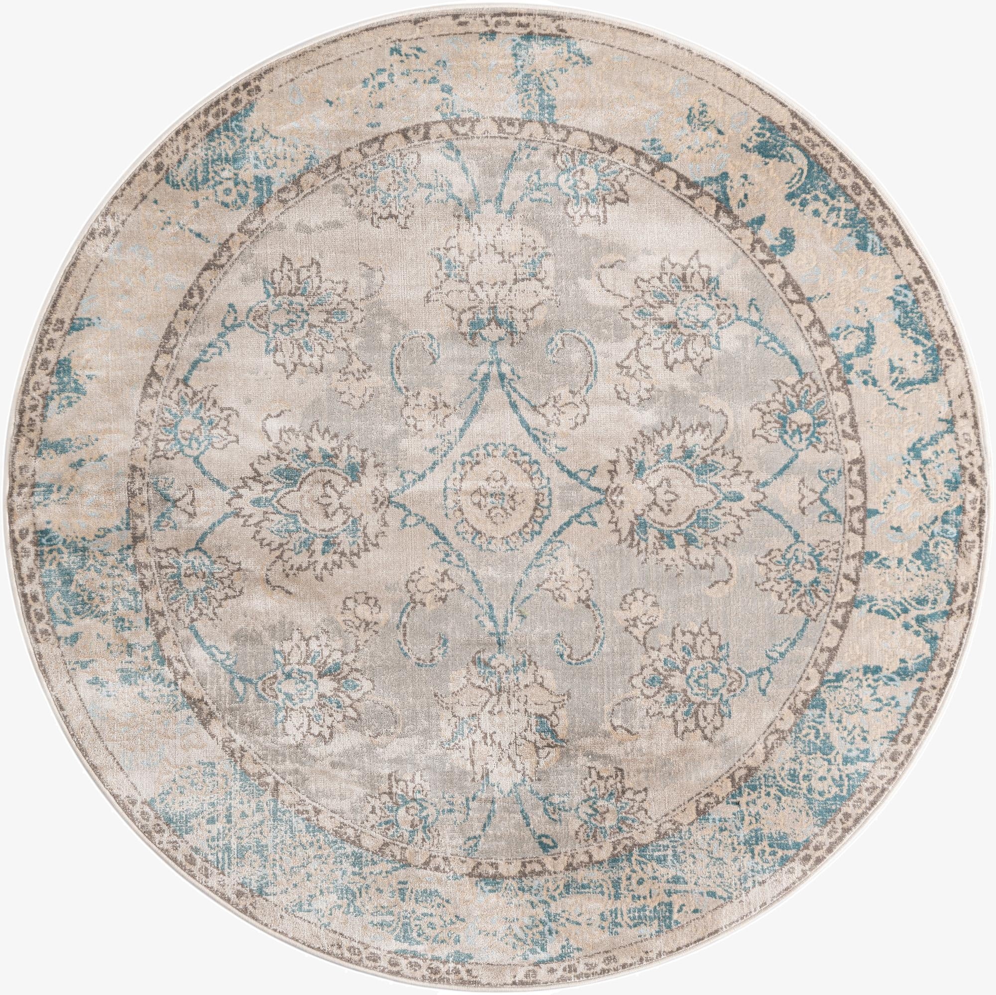  6' x 6' Victoria Round Rug