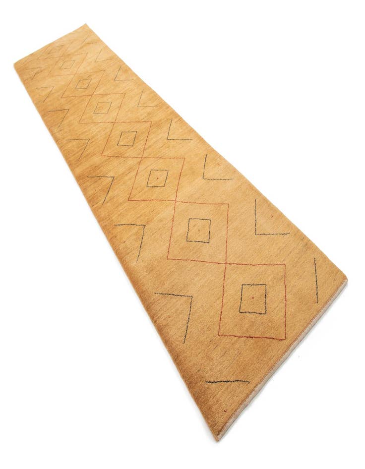 Detail image of 2' 7 x 10' 11 Amaleh Wool Runner Rug