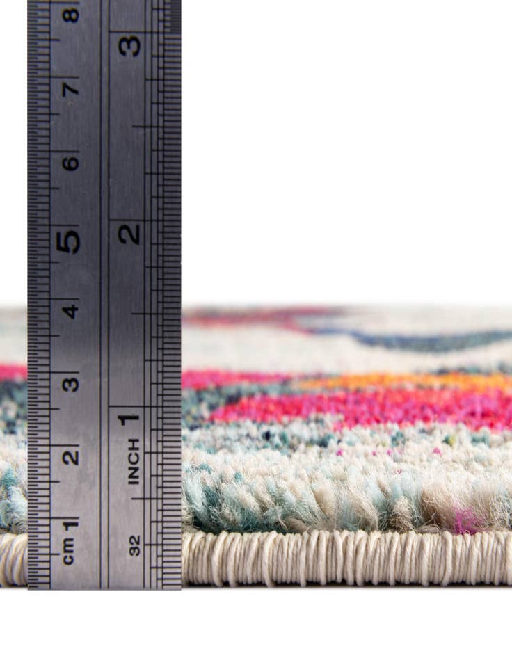 Detail image of  2' 2 x 6' 9  Washable Amalfi Runner Rug