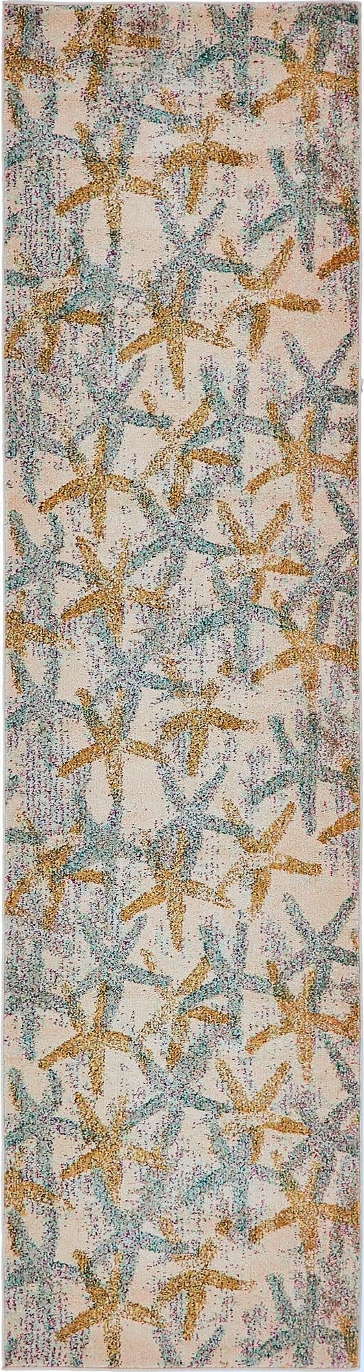  2' 7 x 10'  Washable Amalfi Runner Rug