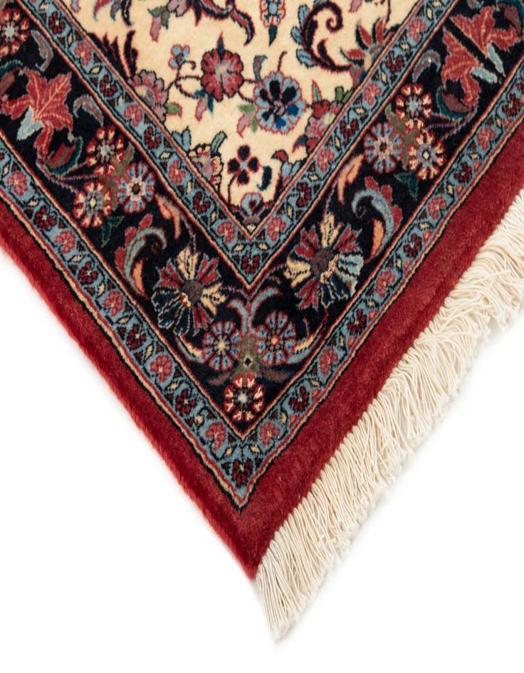 Detail image of  2' 5 x 8' 6 Bidjar With Silk Runner Rug