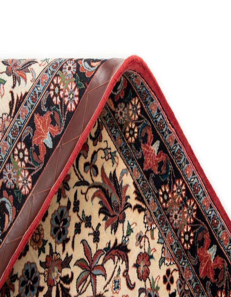Detail image of  2' 5 x 8' 6 Bidjar With Silk Runner Rug