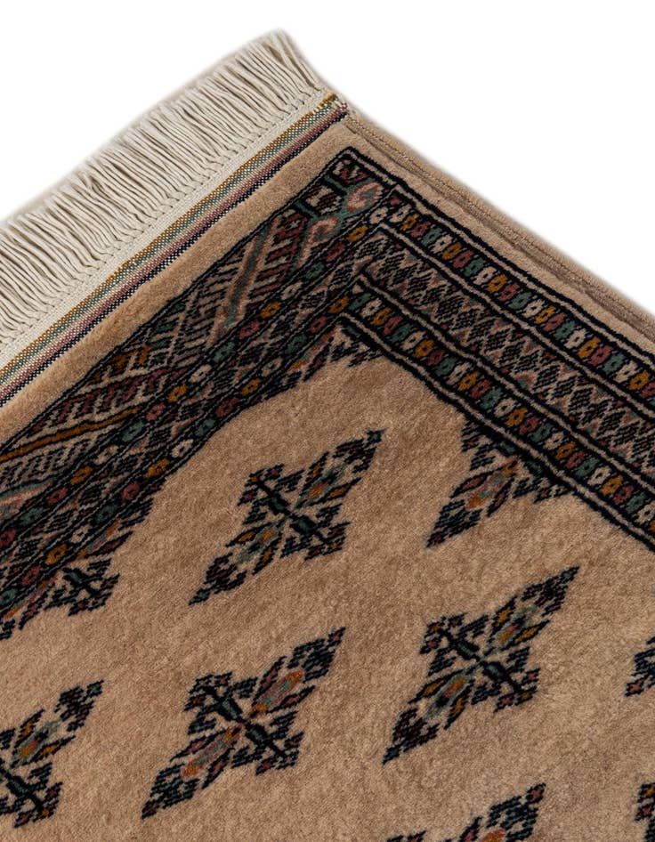 Detail image of  2' 1 x 6' 1  Hand Knotted Bokhara Oriental Wool Runner Rug