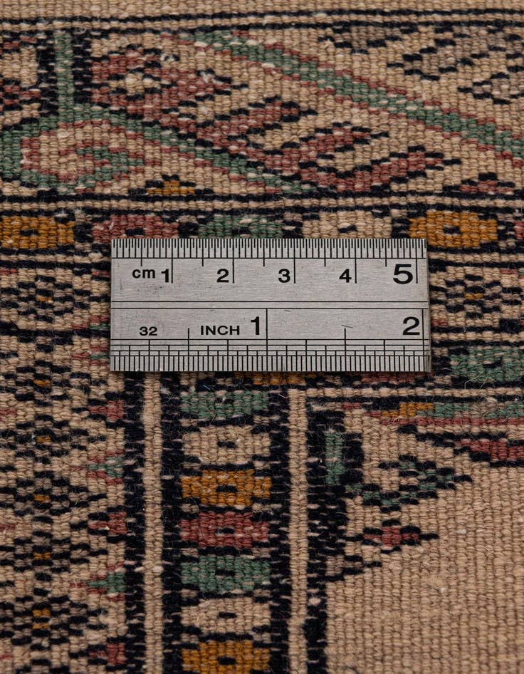 Detail image of  2' 1 x 6' 1  Hand Knotted Bokhara Oriental Wool Runner Rug