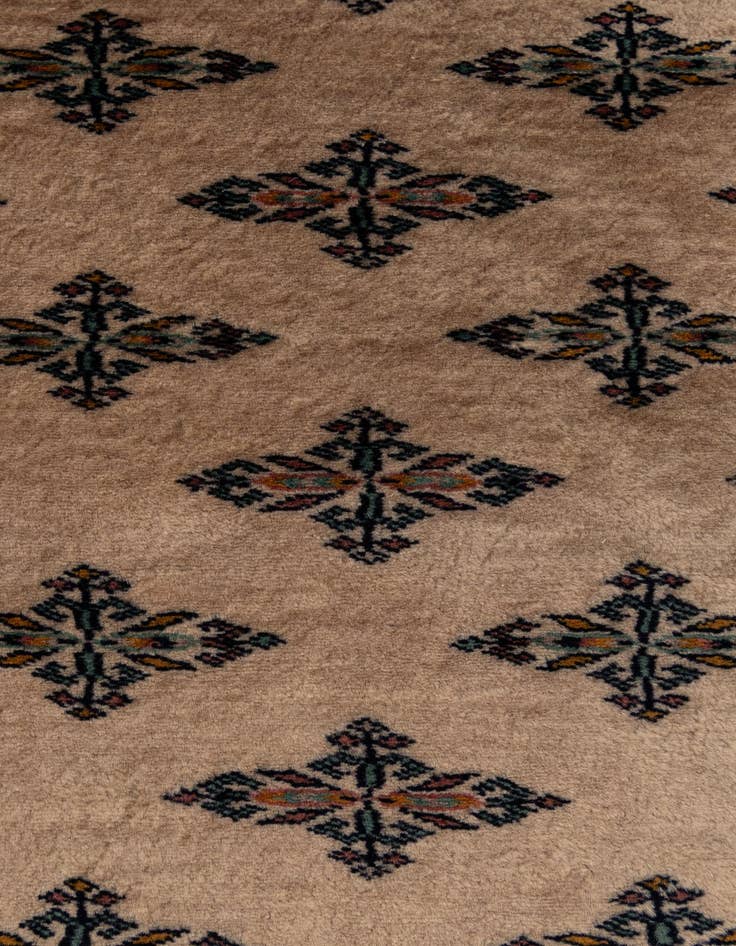 Detail image of  2' 1 x 6' 1  Hand Knotted Bokhara Oriental Wool Runner Rug