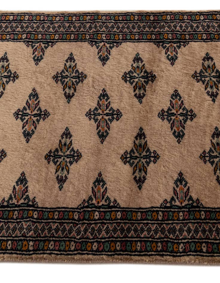 Detail image of  2' 1 x 6' 4  Hand Knotted Bokhara Oriental Wool Runner Rug