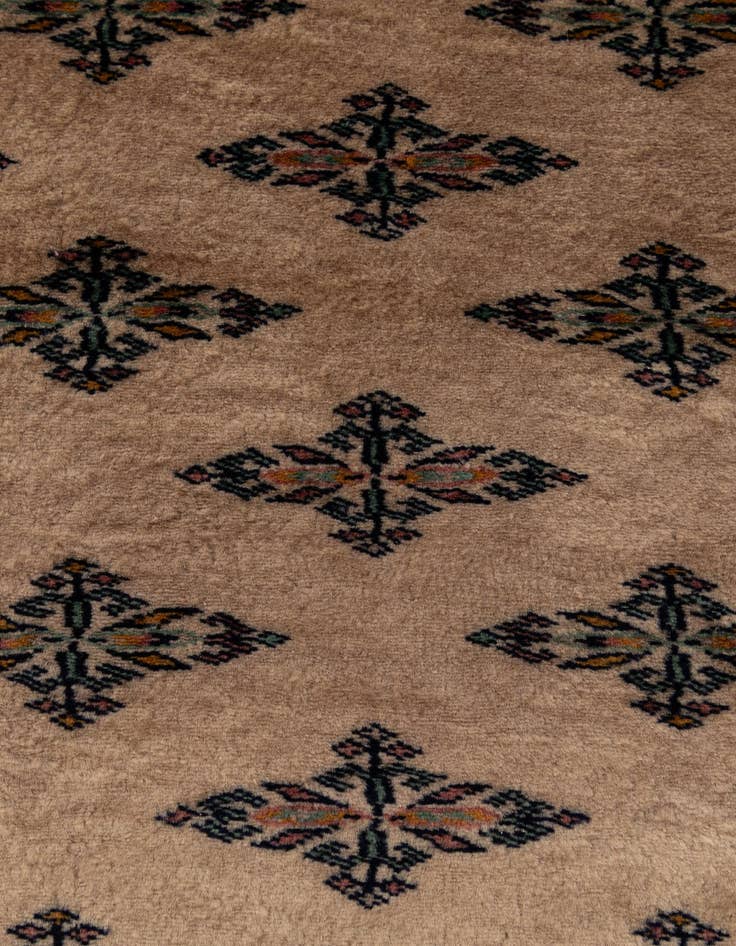 Detail image of  2' 1 x 6' 4  Hand Knotted Bokhara Oriental Wool Runner Rug