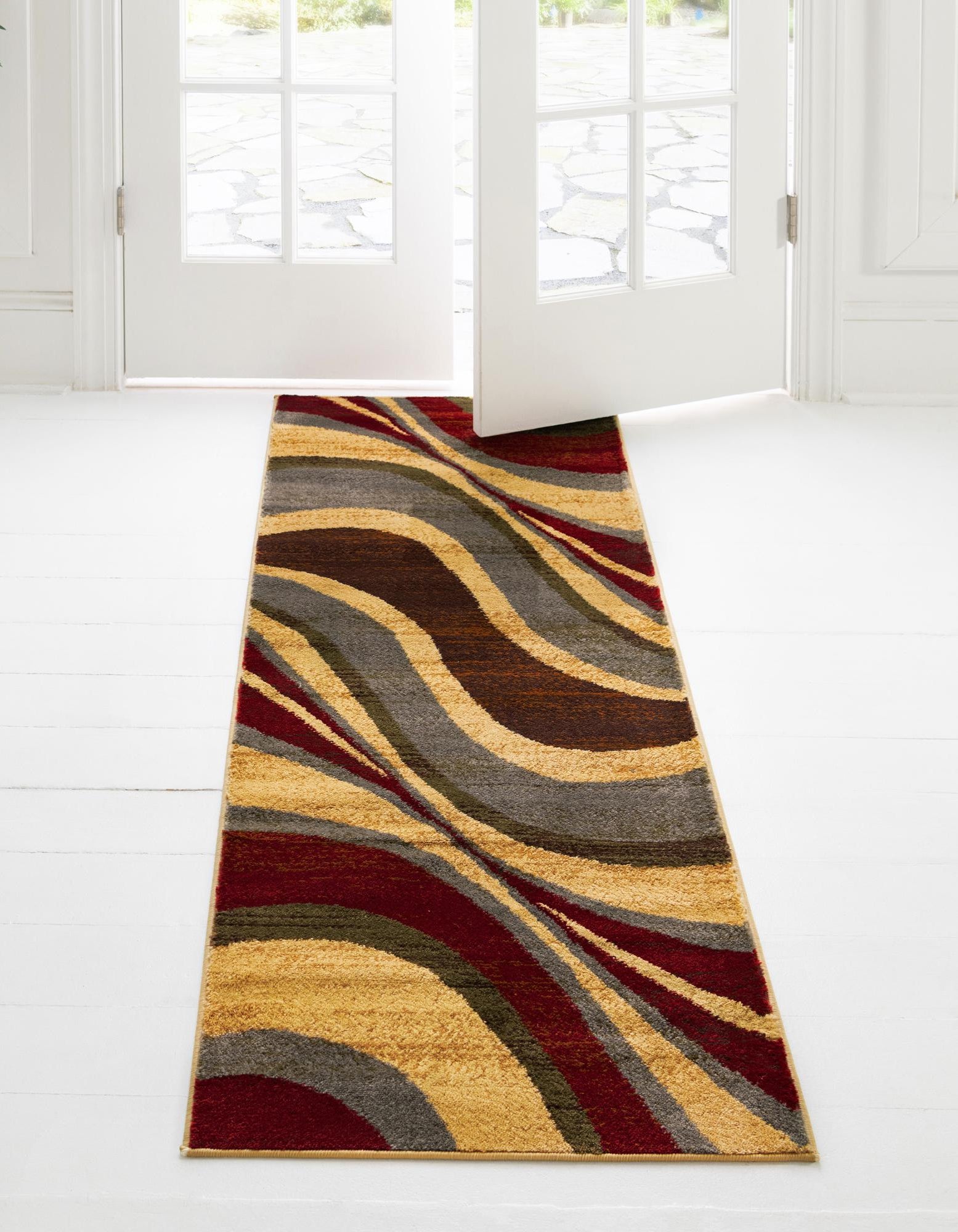 Beige 2' 7 x 16' Cafe Runner Rug | Rugs.com