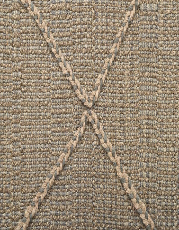 Detail image of  2' 6 x 10'  Hand Knotted Darya Wool Runner Rug