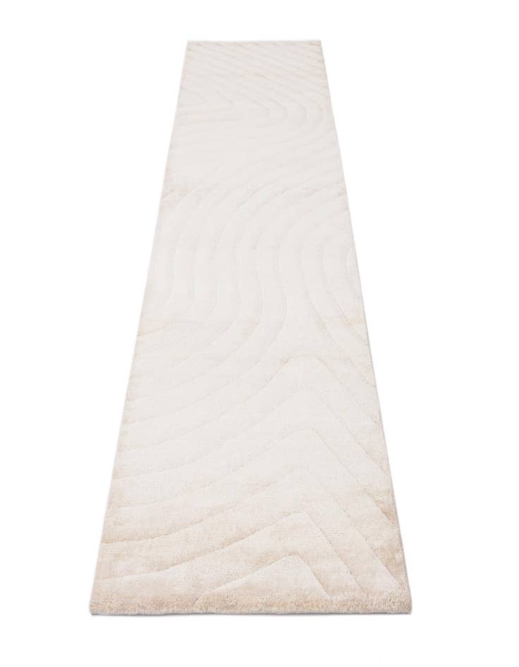 Detail image of  2' 7 x 9' 10  Hand Knotted Darya Wool Runner Rug