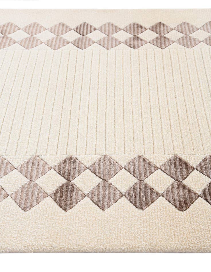 Detail image of  2' 8 x 9' 9  Hand Knotted Darya Wool Runner Rug