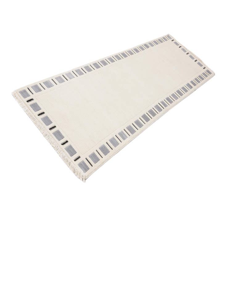 Detail image of  2' 7 x 9' 10  Hand Knotted Darya Wool Runner Rug