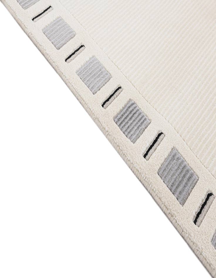 Detail image of  2' 7 x 9' 10  Hand Knotted Darya Wool Runner Rug