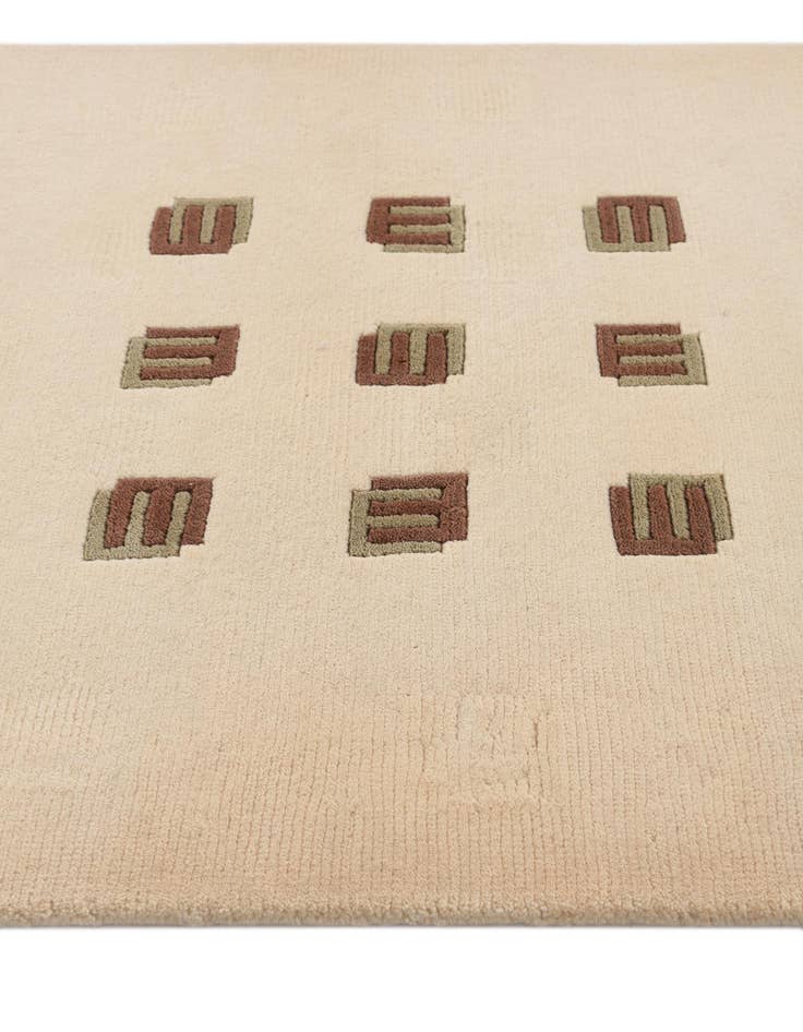 Detail image of  2' 7 x 9' 1  Hand Knotted Darya Wool Runner Rug