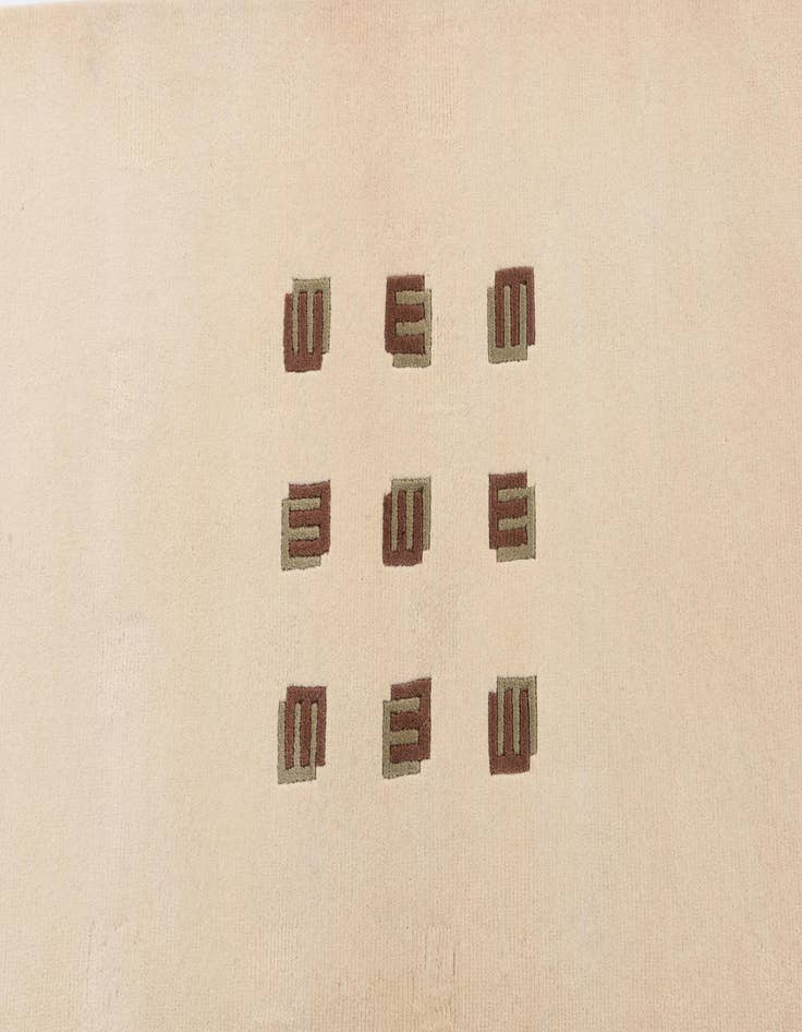 Detail image of  2' 7 x 9' 1  Hand Knotted Darya Wool Runner Rug