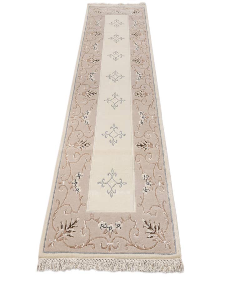 Detail image of  2' 9 x 9' 11  Hand Knotted Darya Wool Runner Rug