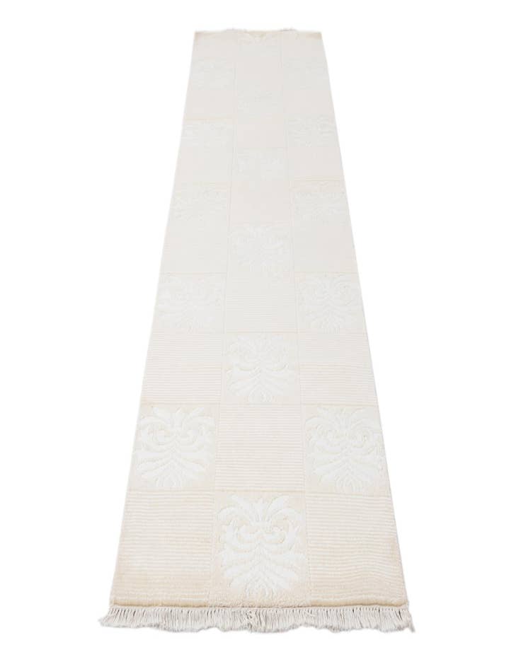 Detail image of  2' 7 x 9' 8  Hand Knotted Darya Wool Runner Rug