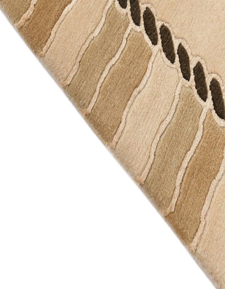 Detail image of  3' 5 x 13' 9  Hand Knotted Darya Wool Runner Rug