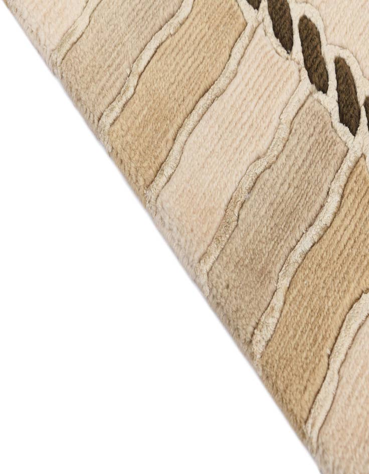 Detail image of  3' 4 x 13' 8  Hand Knotted Darya Wool Runner Rug