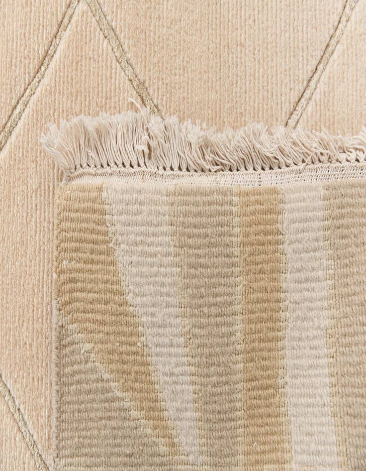 Detail image of  3' 4 x 13' 8  Hand Knotted Darya Wool Runner Rug