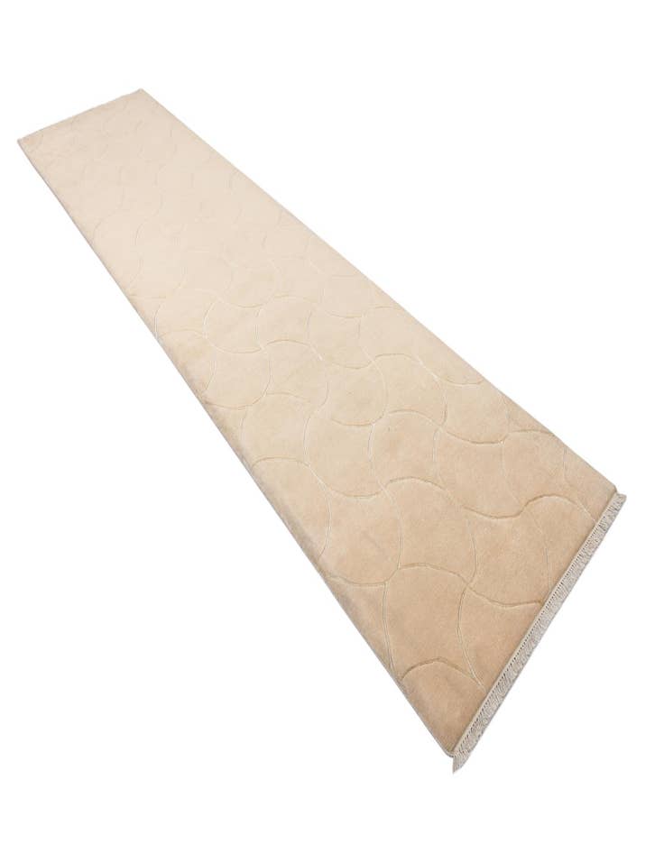 Detail image of  3' 6 x 13' 7  Hand Knotted Darya Wool Runner Rug