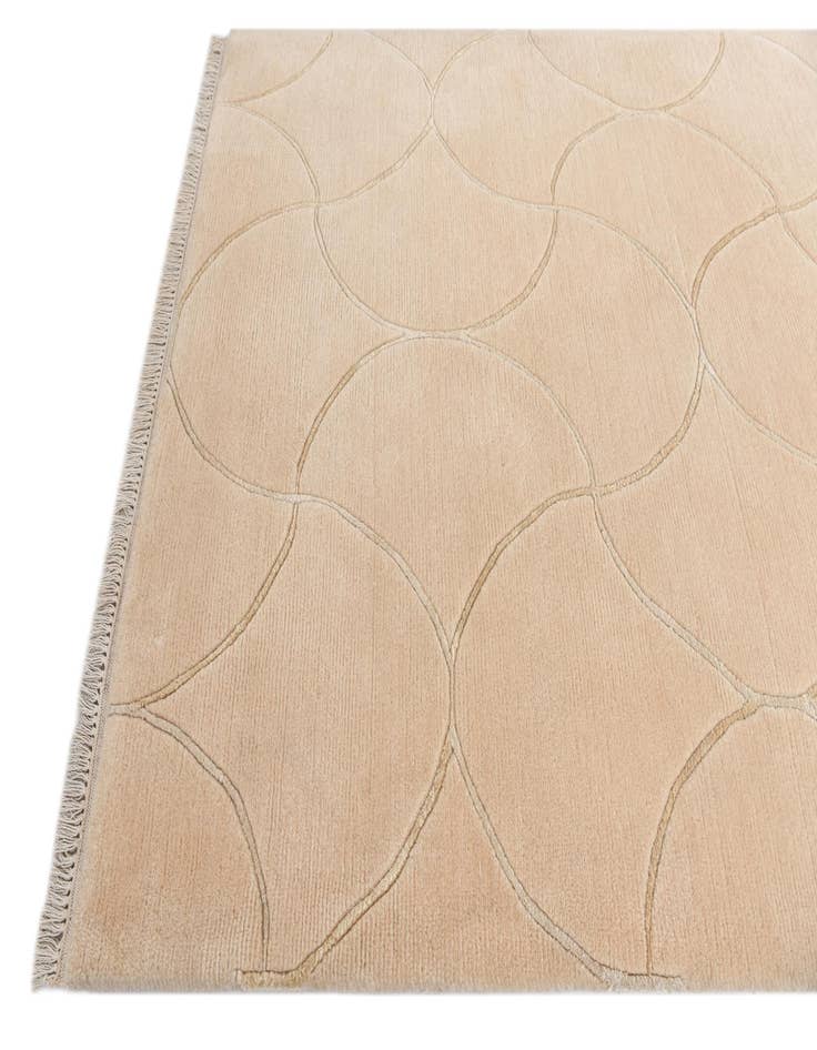 Detail image of  3' 6 x 13' 7  Hand Knotted Darya Wool Runner Rug