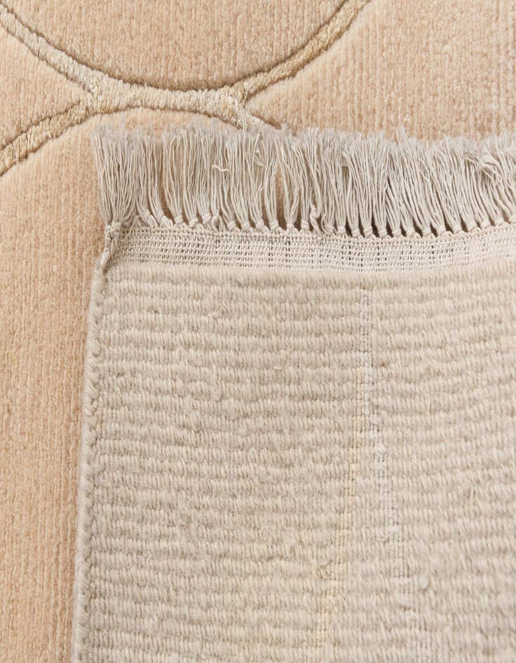 Detail image of  3' 6 x 13' 7  Hand Knotted Darya Wool Runner Rug