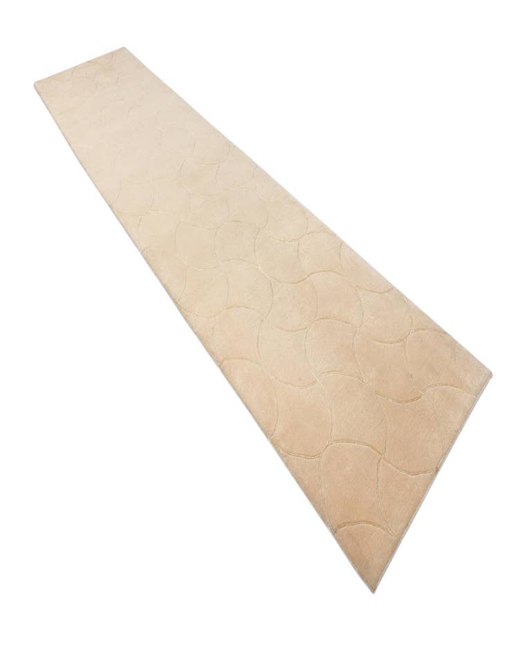 Detail image of  3' 5 x 13' 9  Hand Knotted Darya Wool Runner Rug