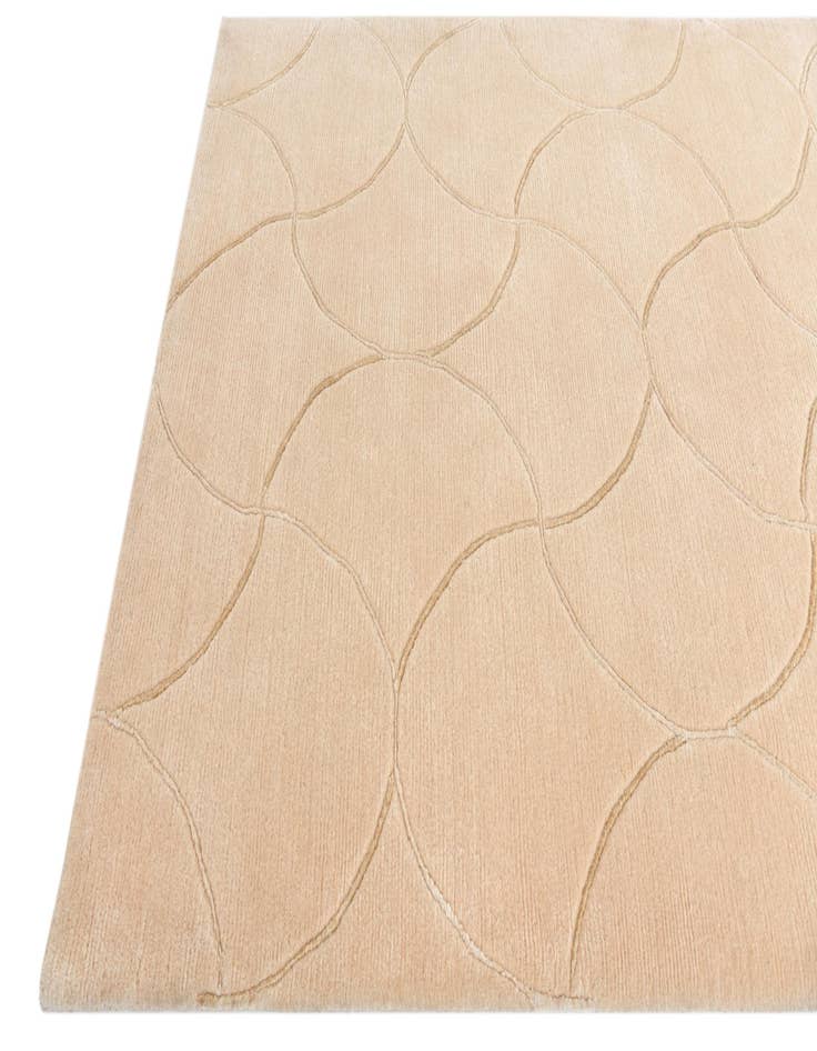 Detail image of  3' 5 x 13' 9  Hand Knotted Darya Wool Runner Rug